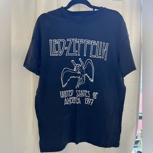 LED ZEPPELIN oversized graphic tee